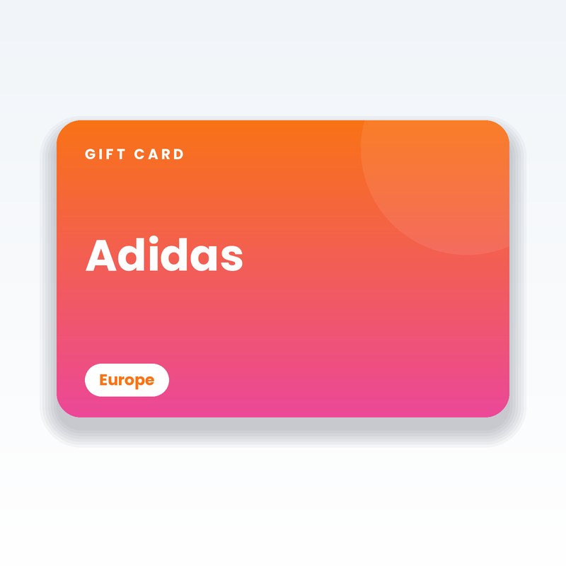 Adidas Gift Card (Europe) - digital gift card
