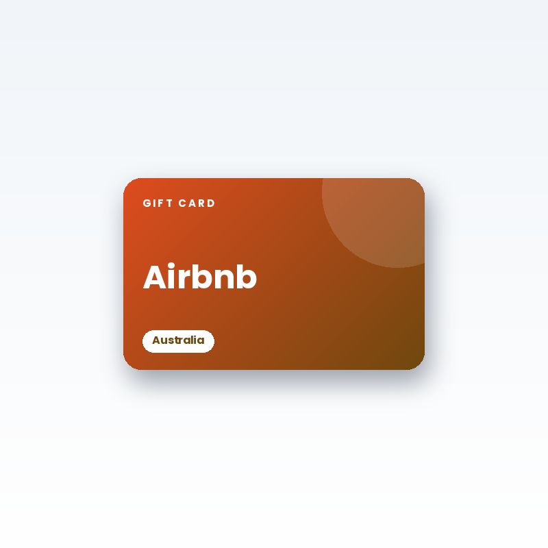 Airbnb Gift Card (Australia) - digital gift card