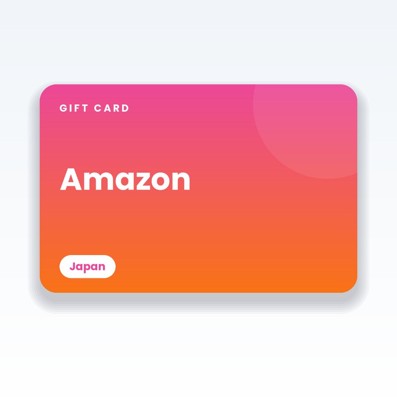 Amazon Gift Card (Japan) - digital gift card