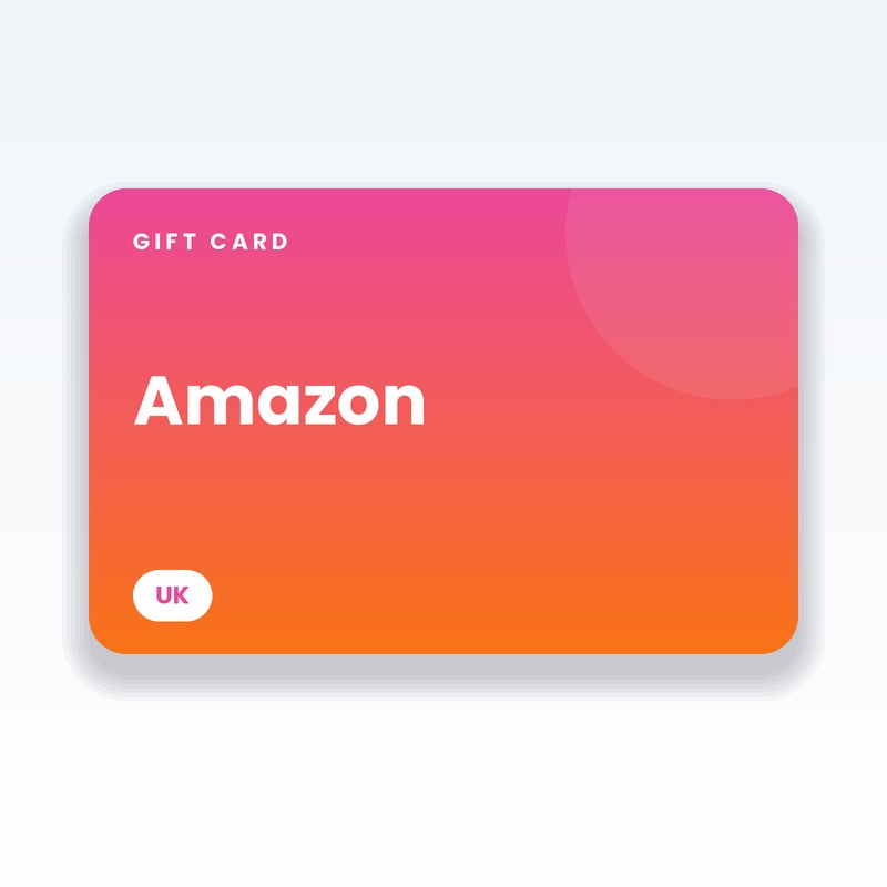 Amazon Gift Card (UK) - digital gift card