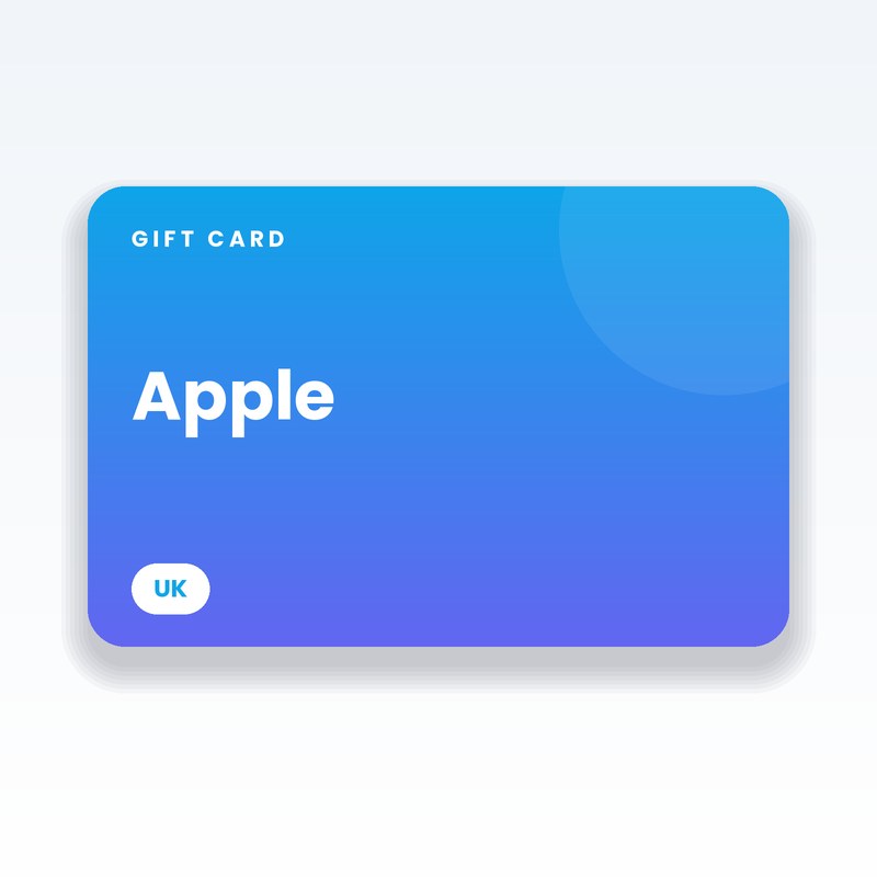 Apple Gift Card (UK) - digital gift card