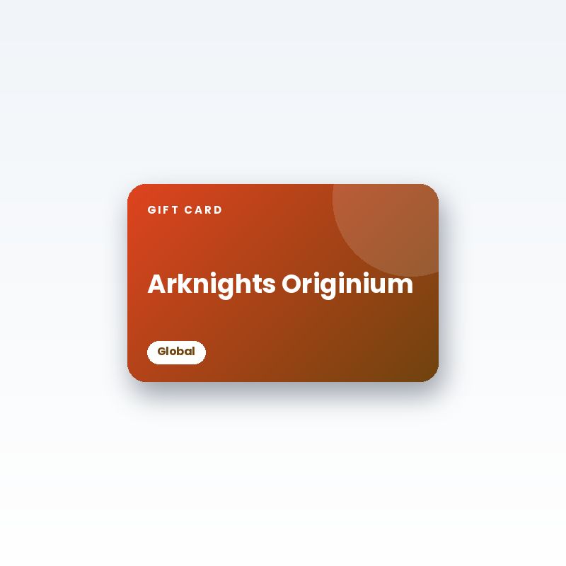 Arknights Originium Gift Card (Global) - digital gift card