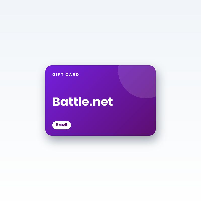 Battle.net Gift Card (Brazil) - digital gift card