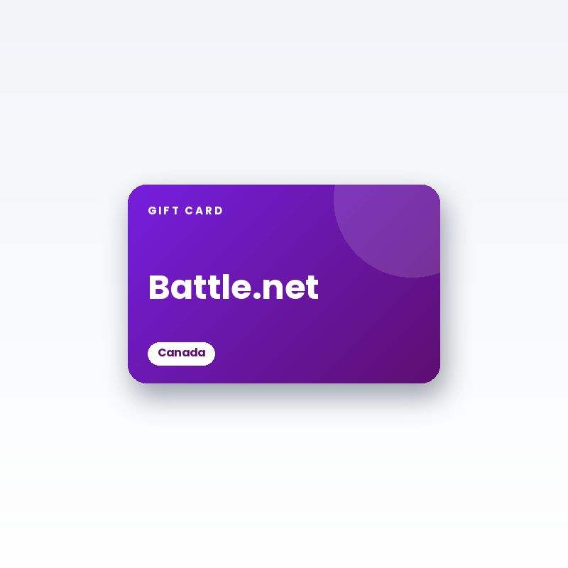 Battle.net Gift Card (Canada) - digital gift card