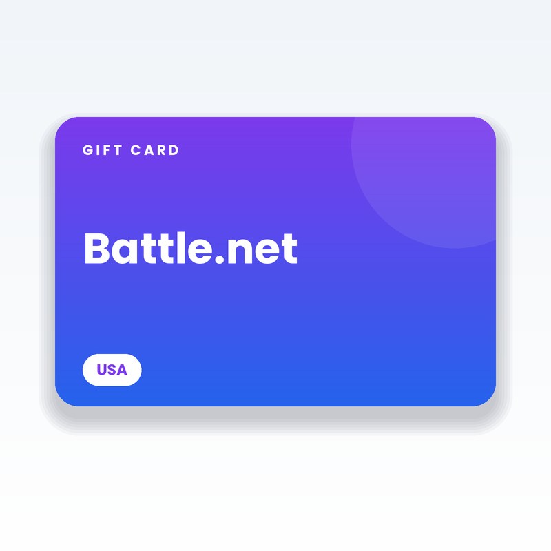 Battle.net Gift Card (USA) - digital gift card