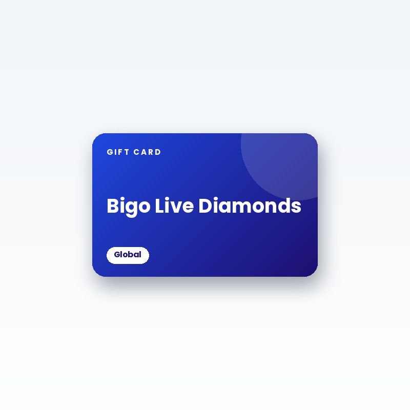 Bigo Live Diamonds Gift Card (Global) - digital gift card