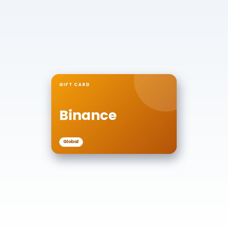 Binance Gift Card (Global) - digital gift card