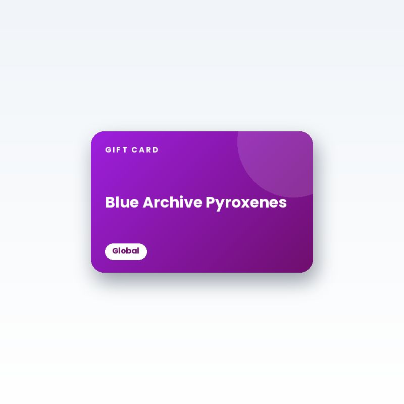 Blue Archive Pyroxenes Gift Card (Global) - digital gift card