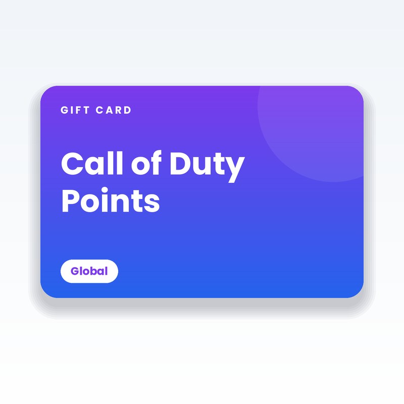 Call of Duty Points Gift Card (Global) - digital gift card