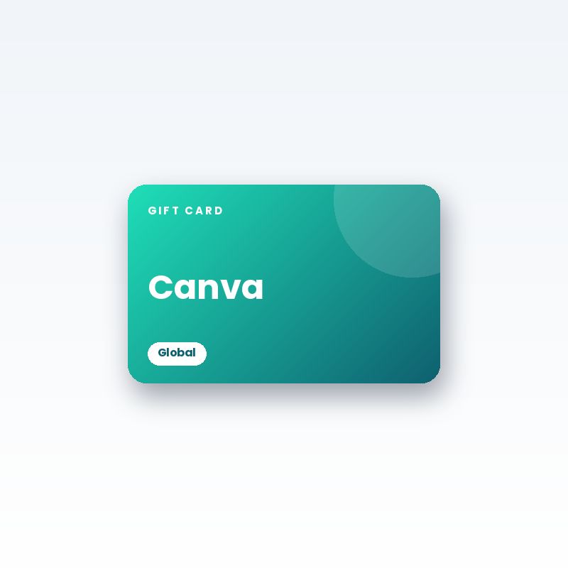Canva Gift Card (Global) - digital gift card