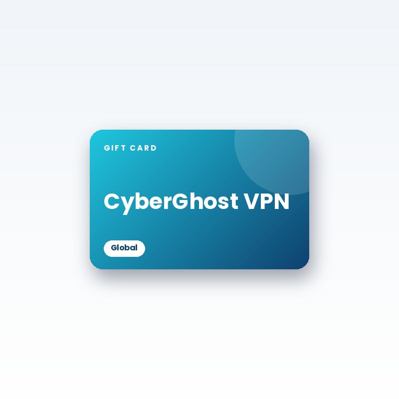 CyberGhost VPN Gift Card (Global) - digital gift card