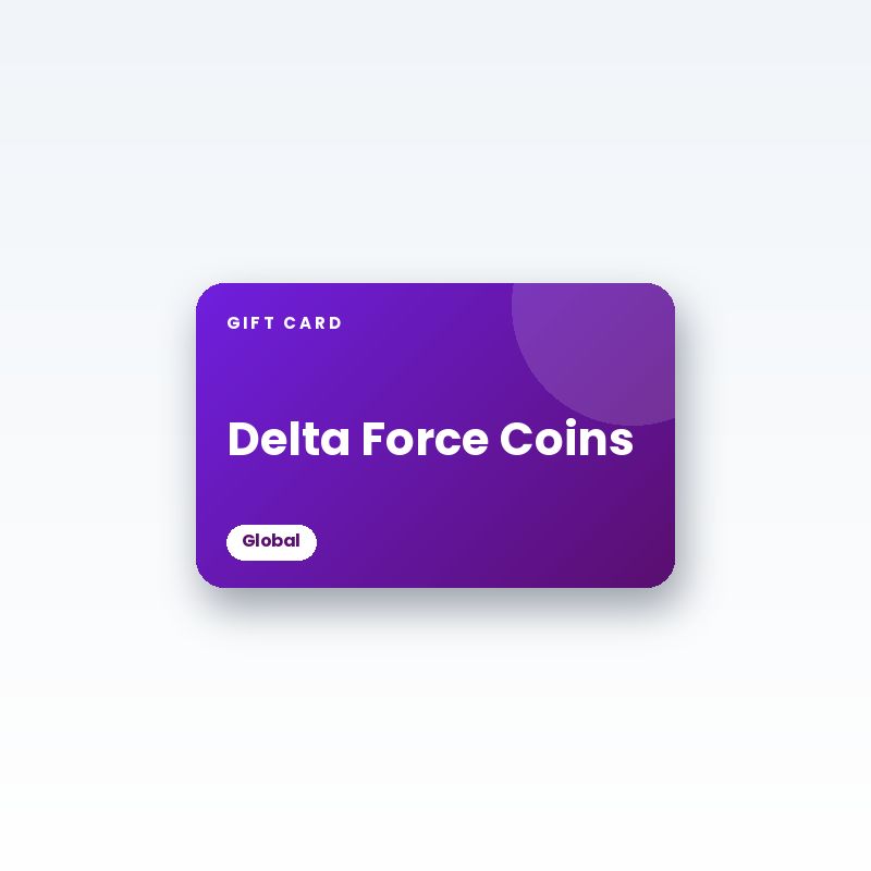 Delta Force Coins Gift Card (Global) - digital gift card