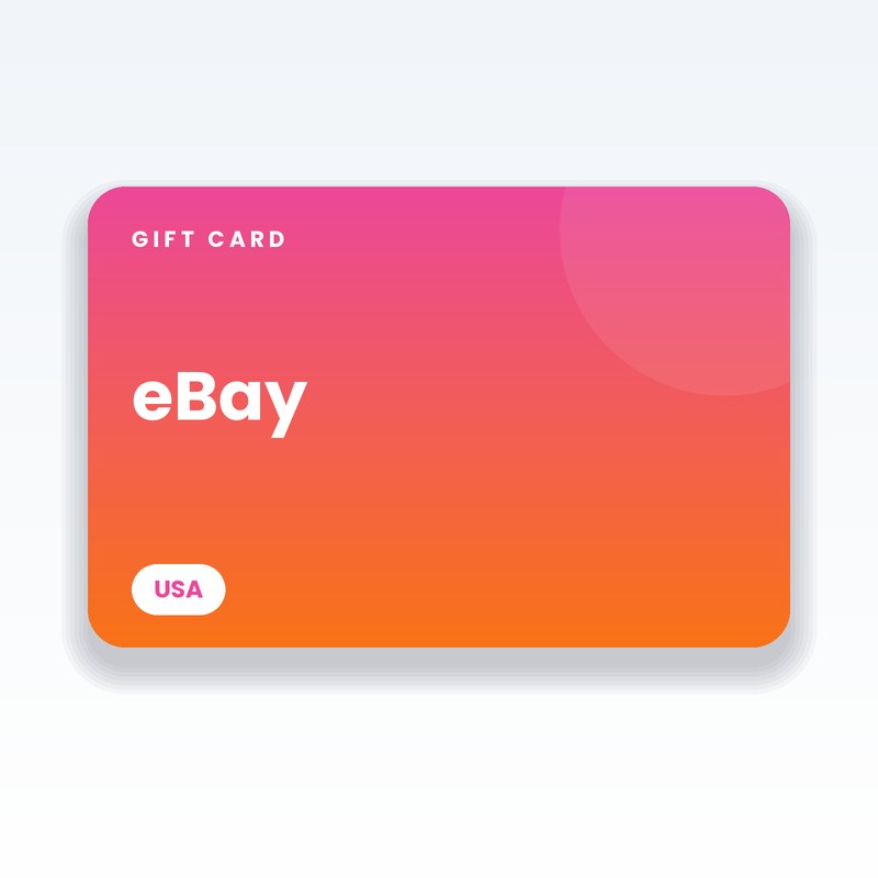 eBay Gift Card (USA) - digital gift card