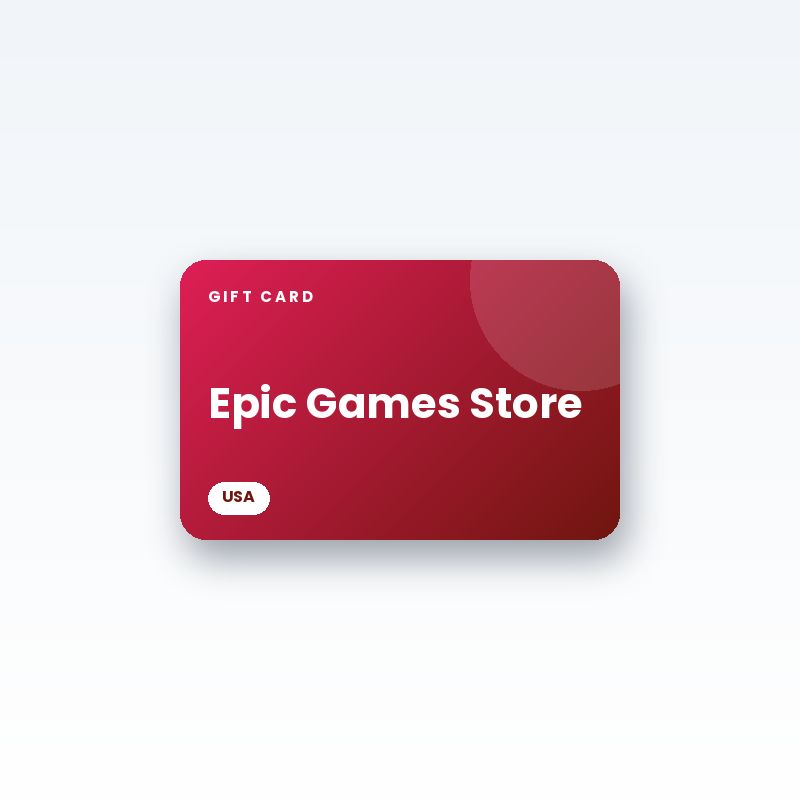 Epic Games Store Gift Card (USA) - digital gift card