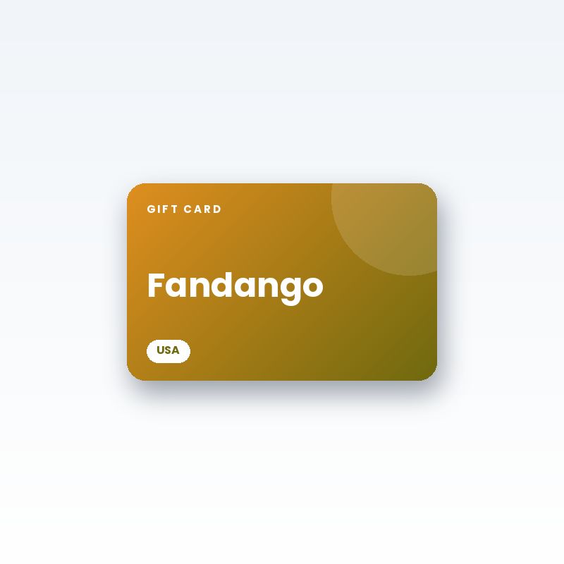 Fandango Gift Card (USA) - digital gift card