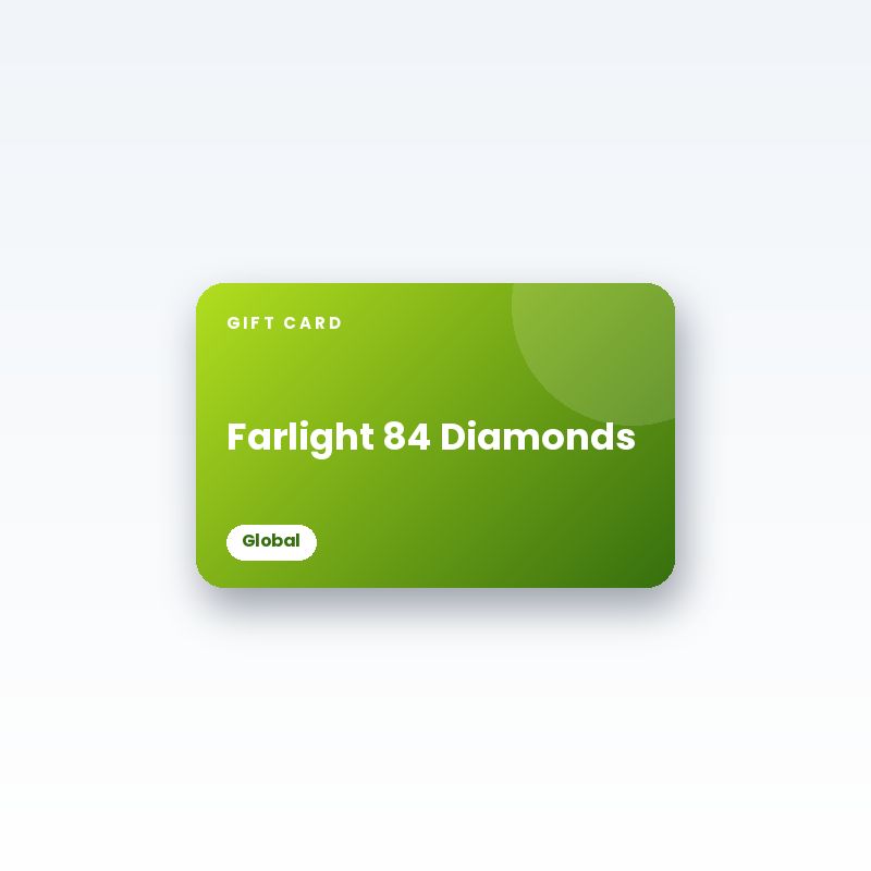 Farlight 84 Diamonds Gift Card (Global) - digital gift card