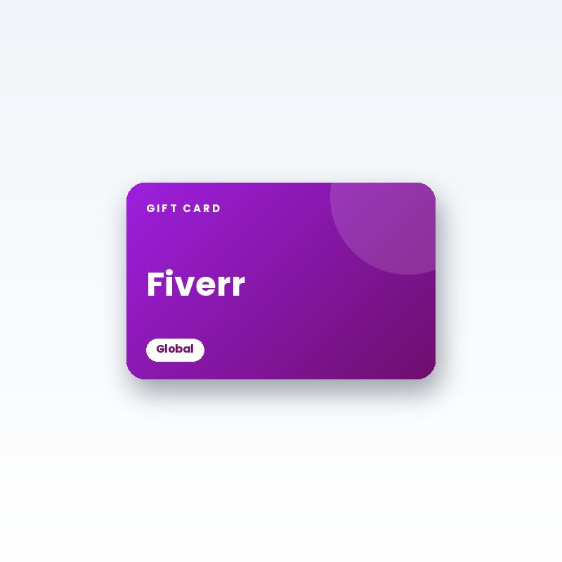 Fiverr Gift Card (Global) - digital gift card