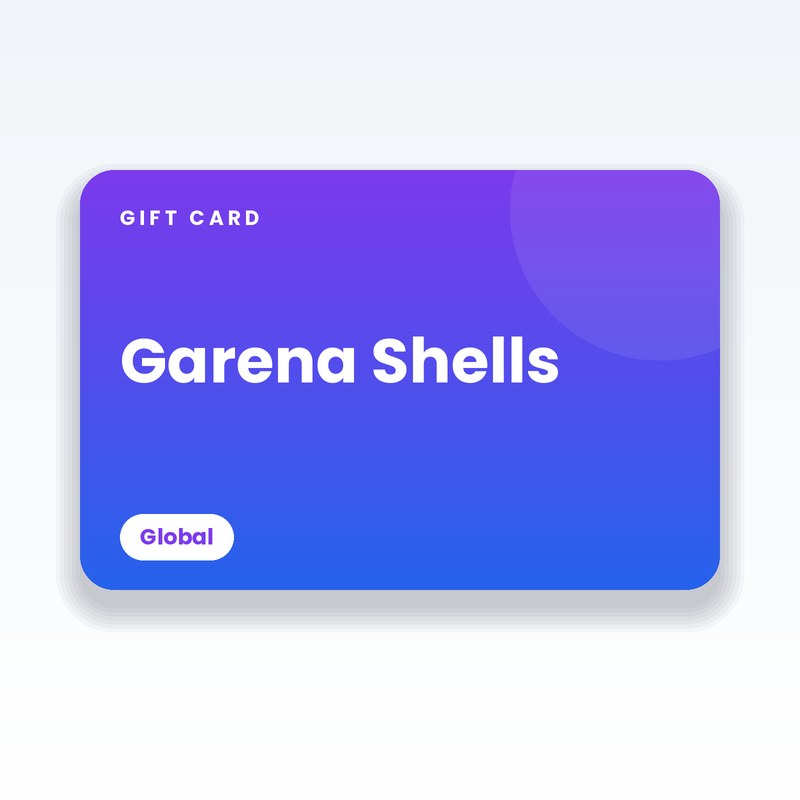 Garena Shells Gift Card (Global) - digital gift card