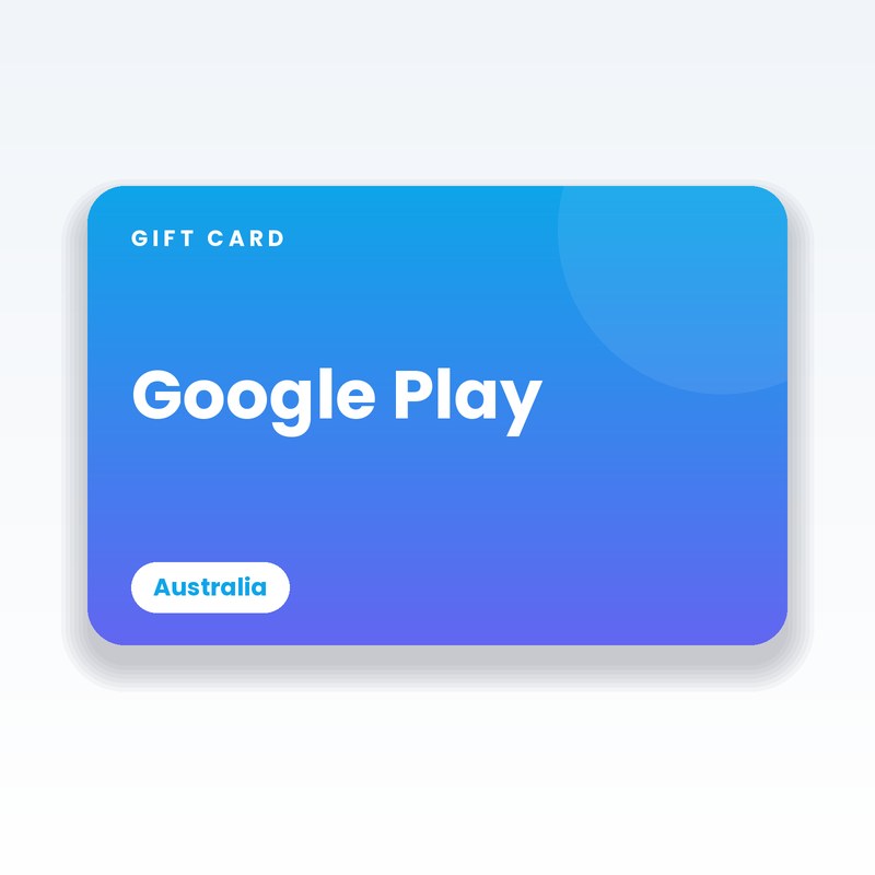 Google Play Gift Card (Australia) - digital gift card