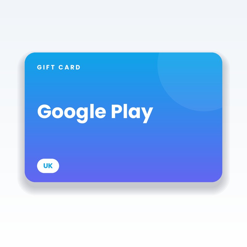 Google Play Gift Card (UK) - digital gift card