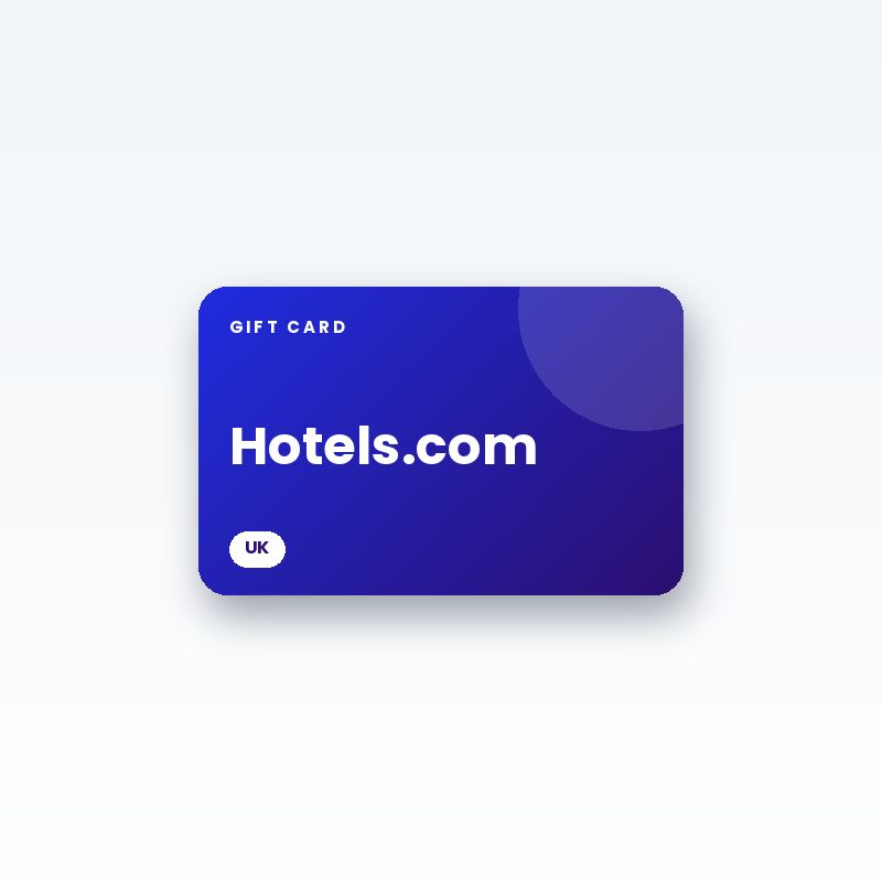 Hotels.com Gift Card (UK) - digital gift card