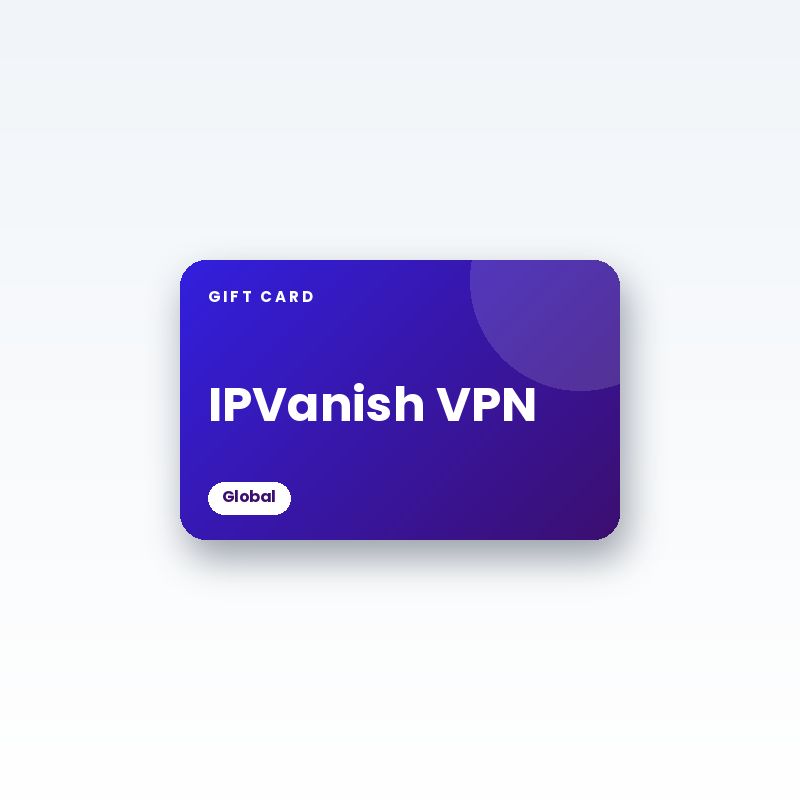 IPVanish VPN Gift Card (Global) - digital gift card