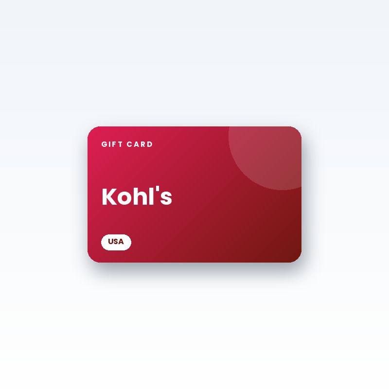 Kohl's Gift Card (USA) - digital gift card
