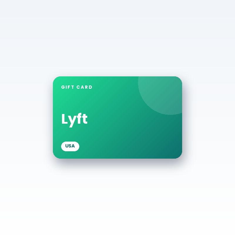 Lyft Gift Card (USA) - digital gift card