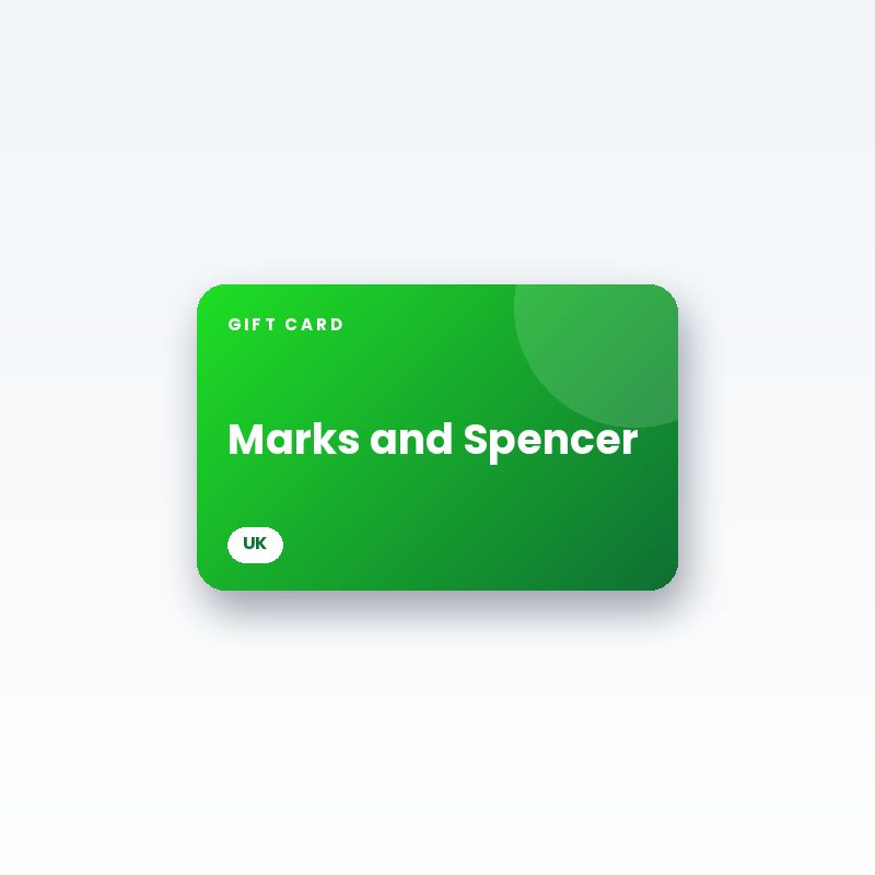 Marks and Spencer Gift Card (UK) - digital gift card