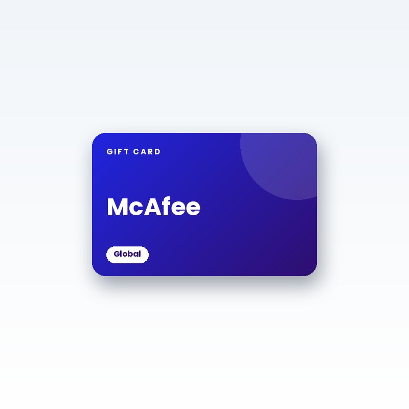 McAfee Gift Card (Global) - digital gift card