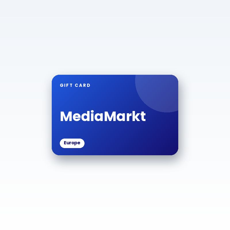 MediaMarkt Gift Card (Europe) - digital gift card