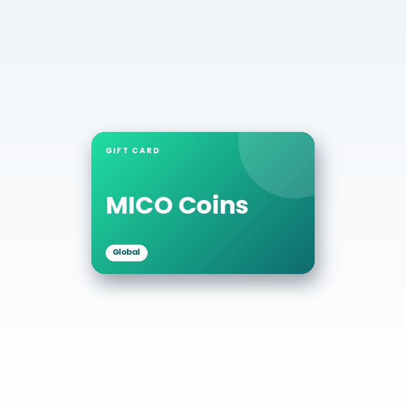 MICO Coins Gift Card (Global) - digital gift card