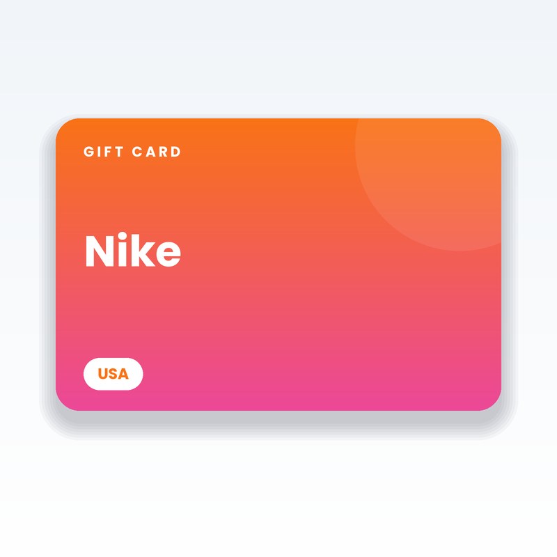 Nike Gift Card (USA) - digital gift card