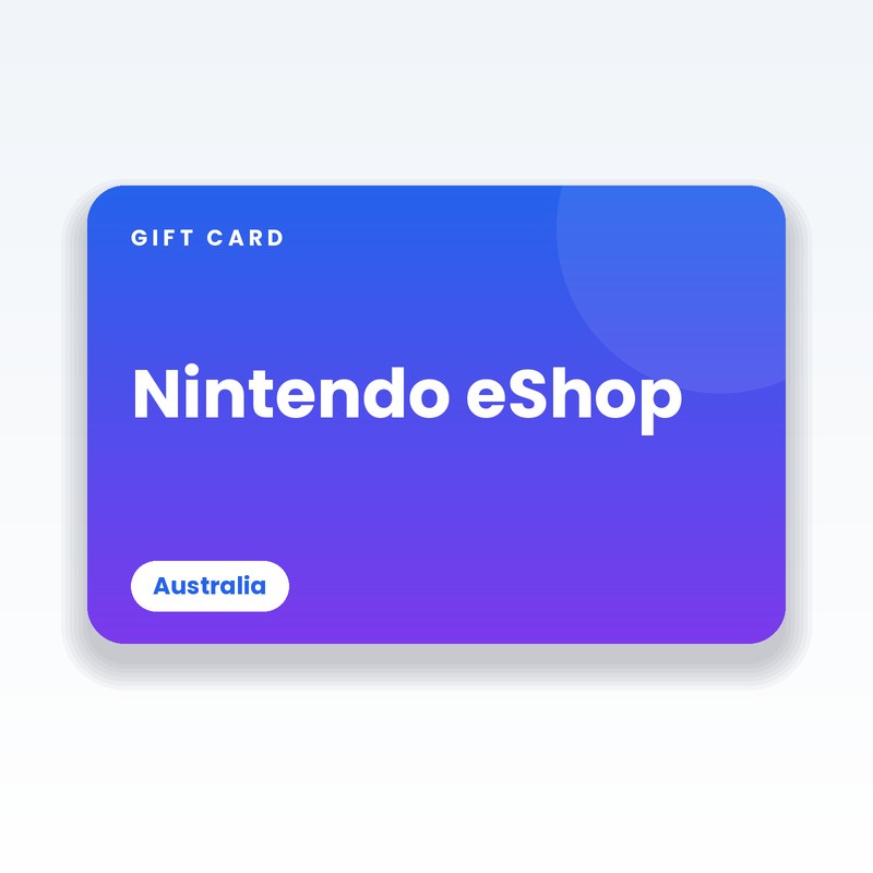 Nintendo eShop Gift Card (Australia) - digital gift card