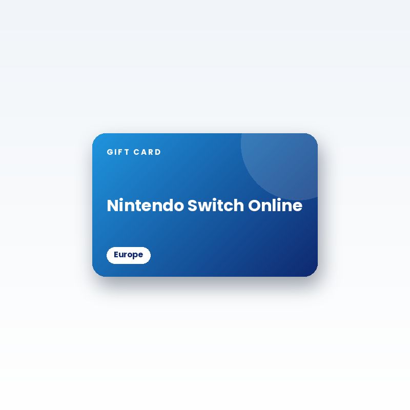 Nintendo Switch Online Gift Card (Europe) - digital gift card