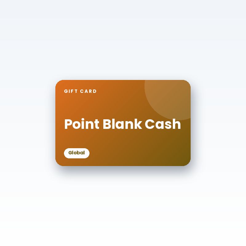 Point Blank Cash Gift Card (Global) - digital gift card