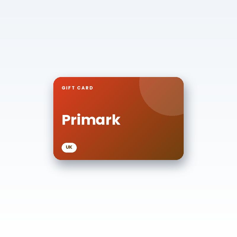 Primark Gift Card (UK) - digital gift card