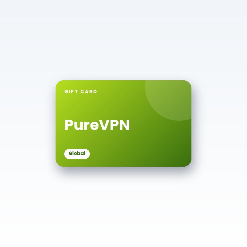 PureVPN Gift Card (Global) - digital gift card
