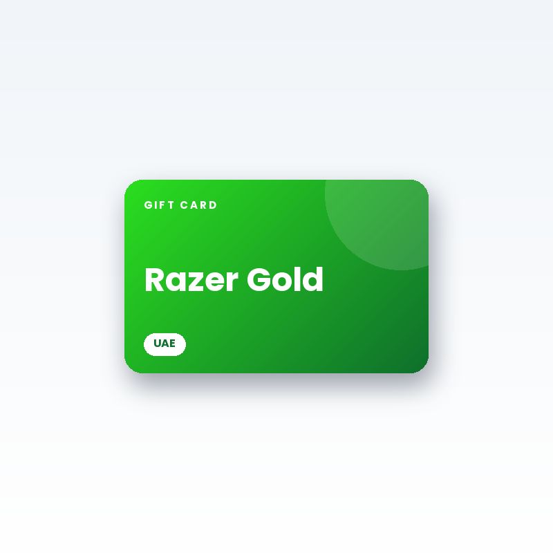 Razer Gold Gift Card (UAE) - digital gift card