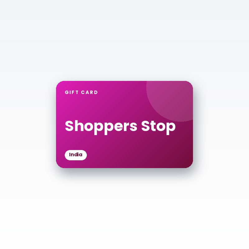 Shoppers Stop Gift Card (India) - digital gift card