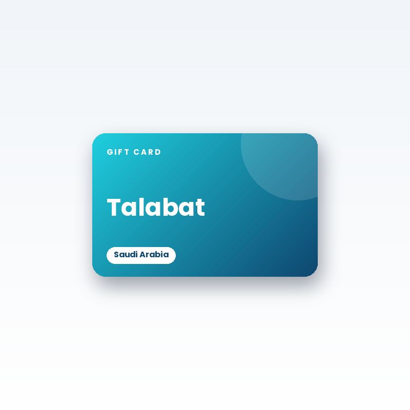 Talabat Gift Card (Saudi Arabia) - digital gift card