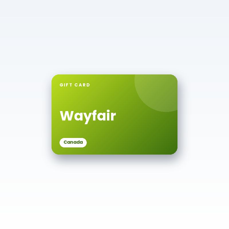 Wayfair Gift Card (Canada) - digital gift card