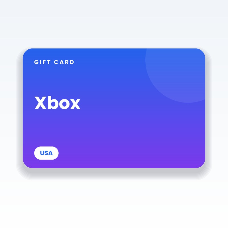 Xbox Gift Card (USA) - digital gift card